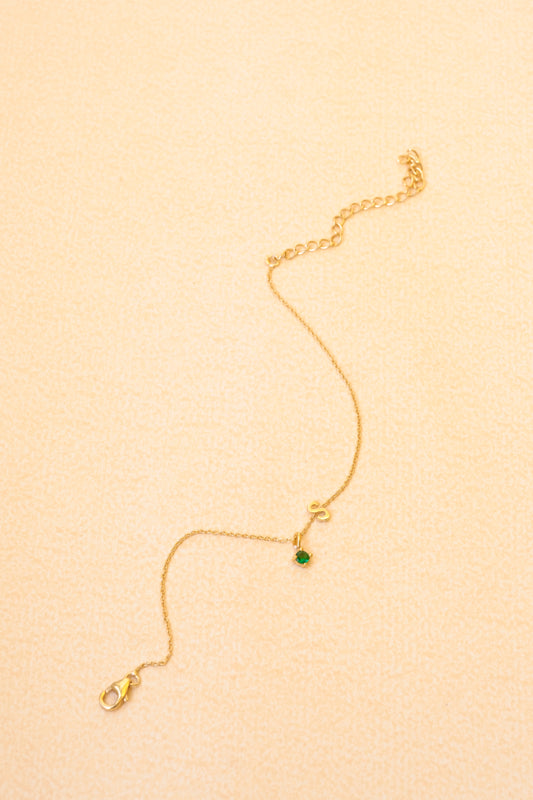 'S' Initial Bracelet