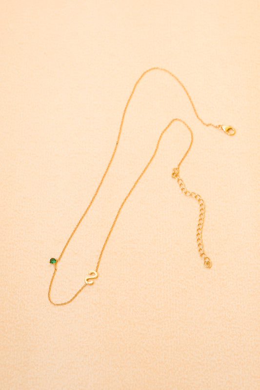 'S' Initial Pendant